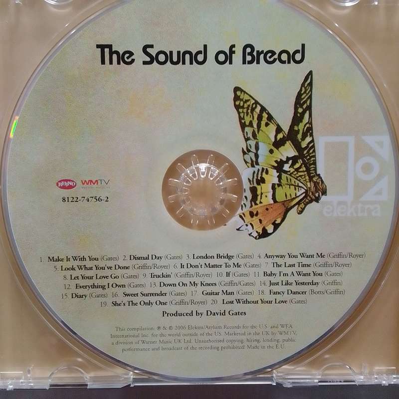 Bread (CD) The Sound Of Bread