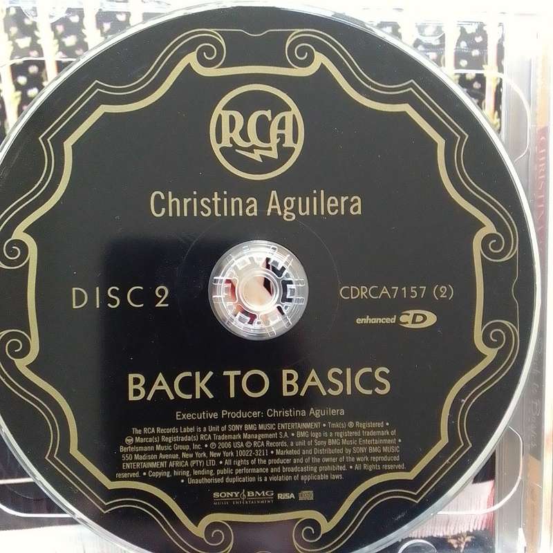 Christina Aguilera (CD) Back To Basics