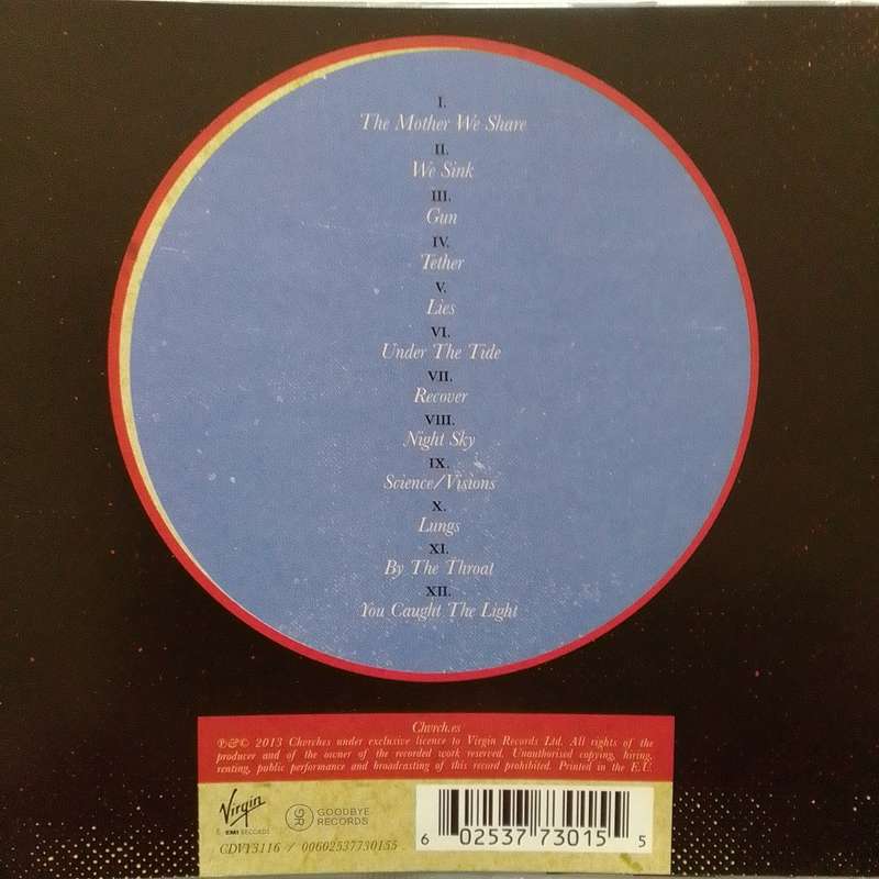 Chvrches (CD) The Bones Of What You Believe
