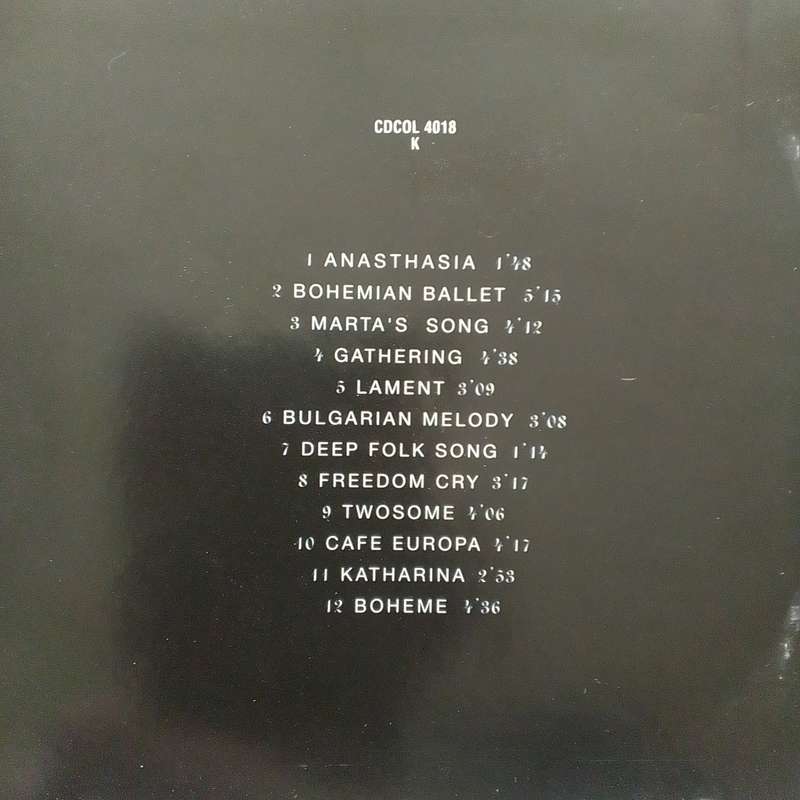 Deep Forest (CD) Boheme