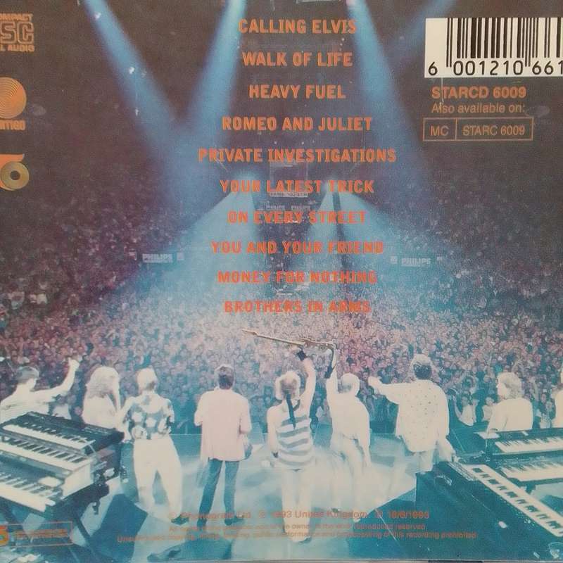 Dire Straits (CD) On The Night