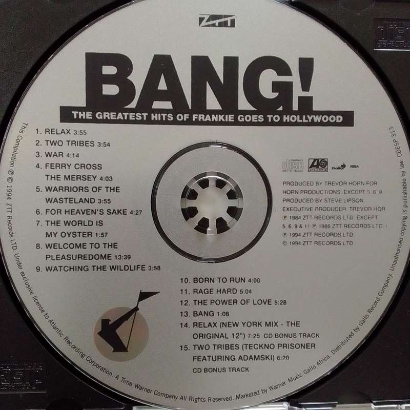 Frankie Goes To Hollywood (CD) Bang!