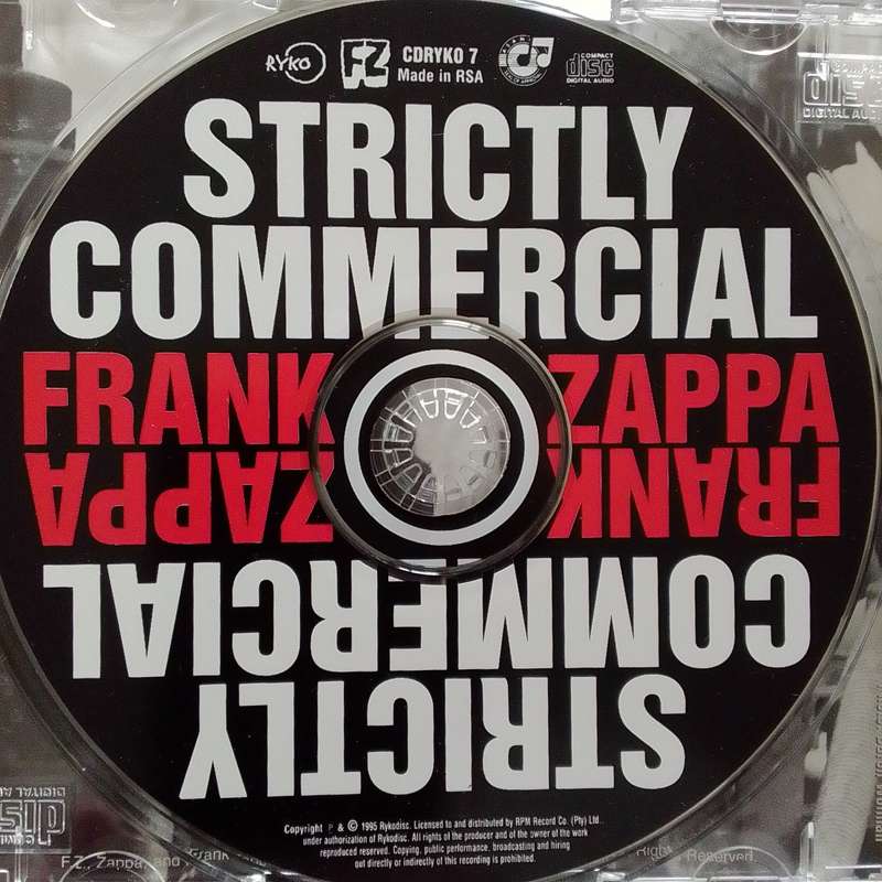 Frank Zappa (CD) Strictly Commercial