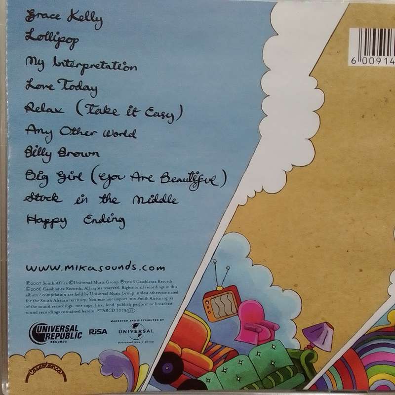 Mika (CD) Life In Cartoon Motion