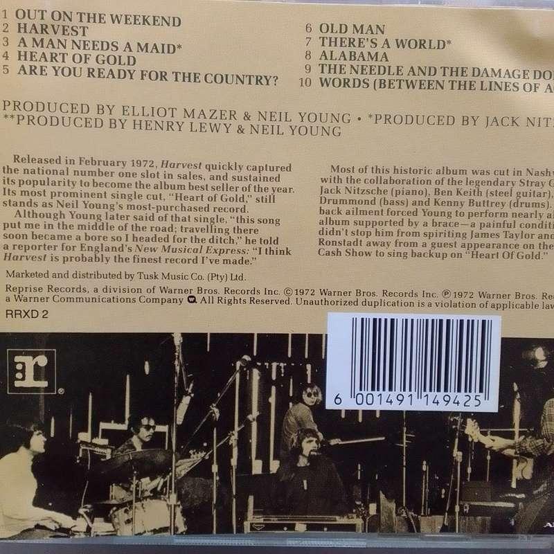 Neil Young (CD) Harvest