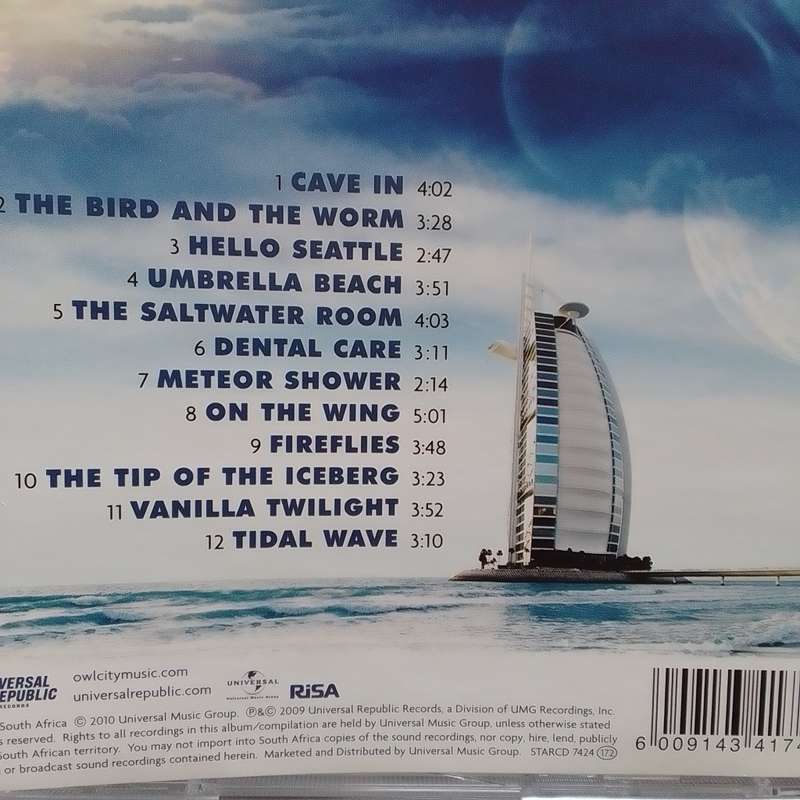 Owl City (CD) Ocean Eyes