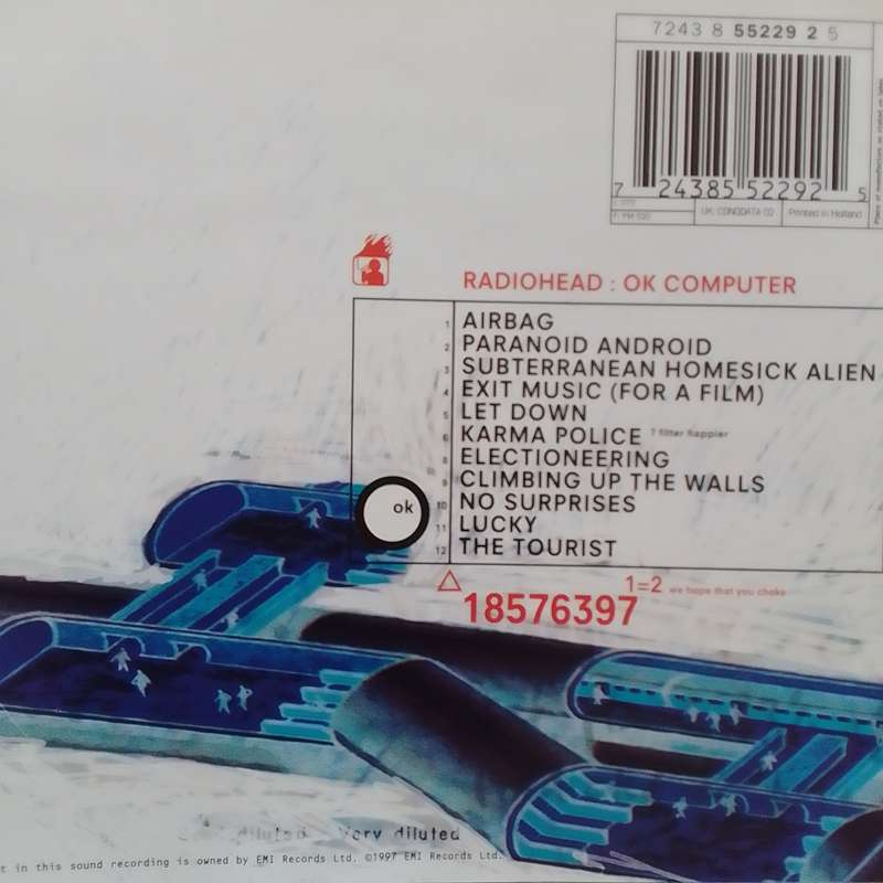 Radiohead (CD) OK Computer