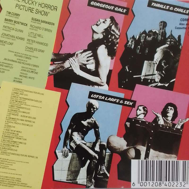 The Rocky Horror Picture Show (CD) Original Soundtrack