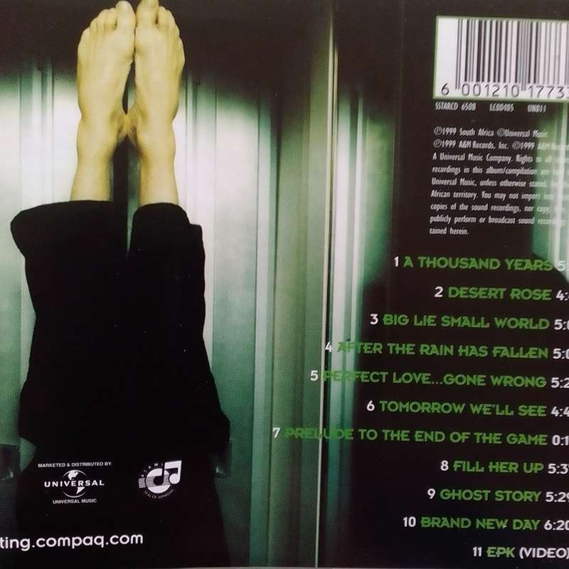 Sting (CD) Brand New Day