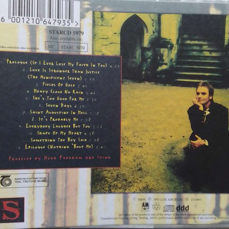 Sting (CD) Ten Summoner's Tales