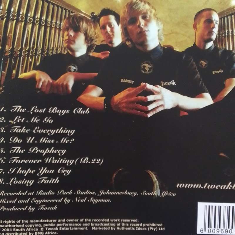 Tweak (CD) The Lost Boys Club