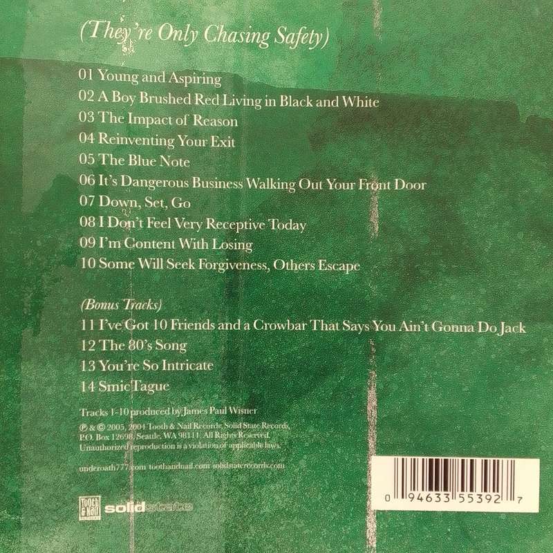 Underoath (CD/DVD) (Theyre Only Chasing Safety)