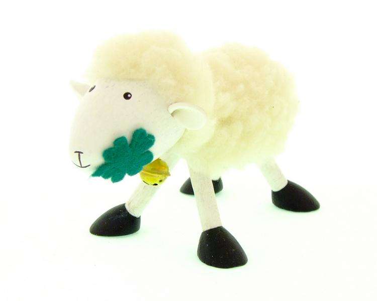 Wooden Figurine Toy Sheep