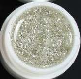 SOAK OFF GLITTER UV GEL FOR NAIL ART TIPS 8 ml COLOR 7