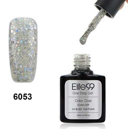 one step uv led gel silver