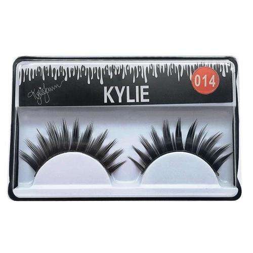 1x Pair Kylie Black Glue on Eyelashes