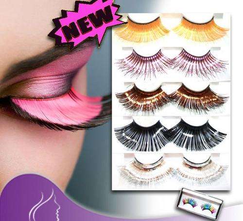HOT!!! Various Fancy Party Eyelashes with Glue