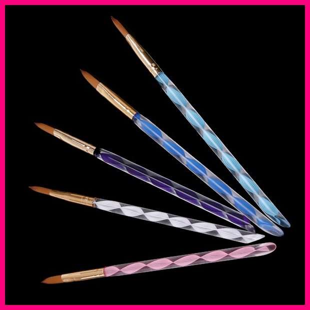 Professional 2 Way Nail Art & Acrylic Brush