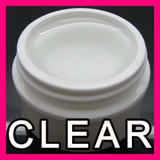 CLEAR UV GEL FOR NAIL ART TIPS 15ml