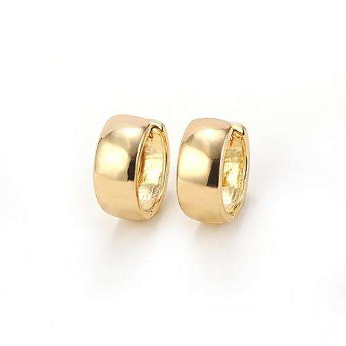 Popular!!! *Pair 9ct Solid Gold GF Hoop Earrings*