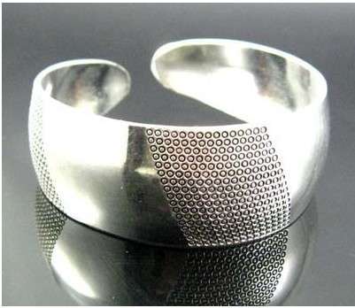Hot!! *Ladies Silver open Cuff Bangle*