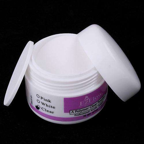 New Acrylic Nail Tips Powder Clear 30g