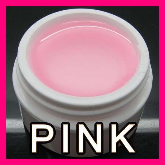 PINK UV GEL FOR NAIL ART TIPS 15ml