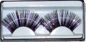 HOT!!! 1x Pair Reusable Party Eyelashes with Glue K31