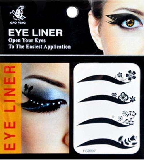 New! Eyeliner Sticker Tattoo Makeup Instant Smoky Eyes 007