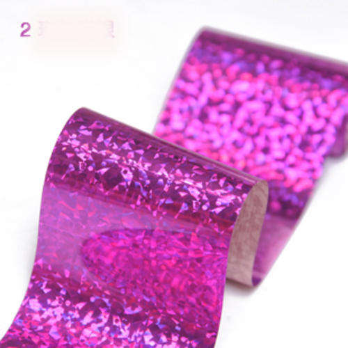New! Shiny Nail Art Color Foils 1 Meter Rolls