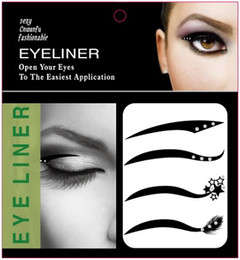 New! Eyeliner Stickers Tattoo Makeup Instant Smoky Eyes 005