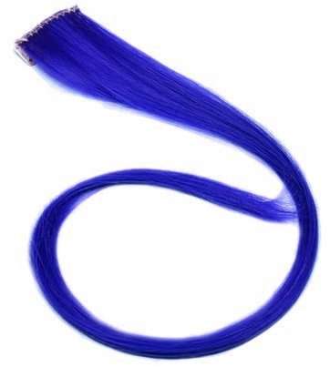 1pcs Clip on Dark Blue Synthetic Hair Extensions