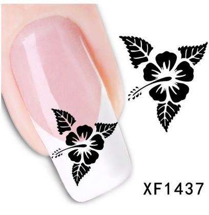 Nail Art Water Decal Stickers Sheet 1437