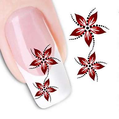 Nail Art Water Decal Stickers Sheet 1459