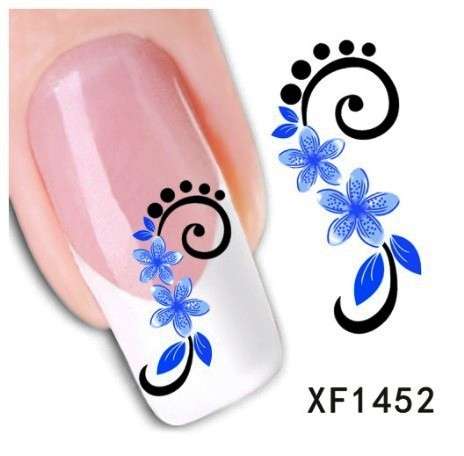 Nail Art Water Decal Stickers Sheet 1452