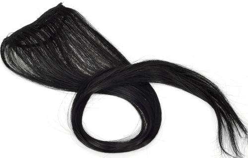1pcs Clip on Hair Extensions Natural Black #1B