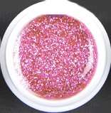 FINE GLITTER UV GEL FOR NAIL ART TIPS 8 ml