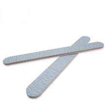 Acrylic Nail Tips Care Sanding Nail File White Coarse + Fine