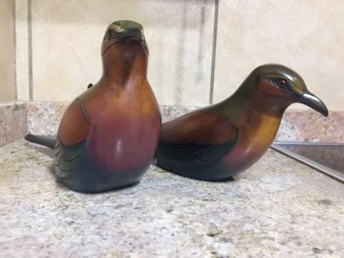 Set of Limited Edition 'Feathers' African Collection Lilac Breasted Roller Birds