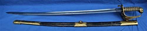 Antique Victorian British Junior Royal Navy Officer's Sword.