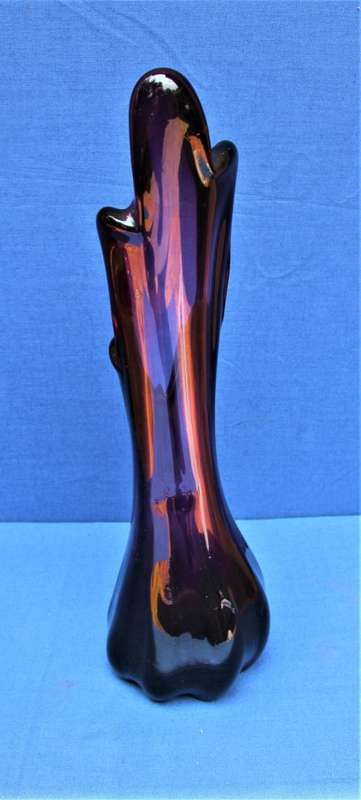 Stunning Deep Purple Vase