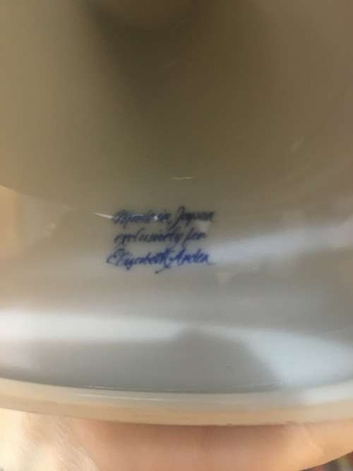 Decorative Vintage Elizabeth Arden Porcelain Candlestick Holders