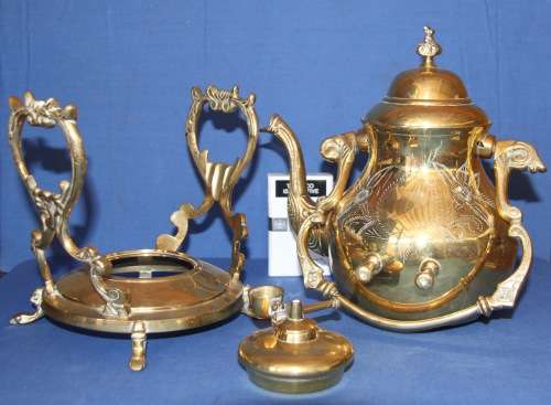 ON SALE - Gorgeous Vintage Tilt Coffee/Tea Pot with Warmer