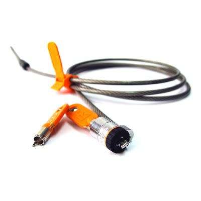 Kensington MicroSaver laptop lock.