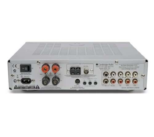 Cambridge Audio Sonata AR 30 Compact Stereo Receiver with iPod Dock, Silver