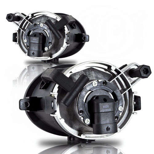 BMW E46 M3 &  E39 M5 Fog Lights Pair Set - Smoke Lens with Bulbs