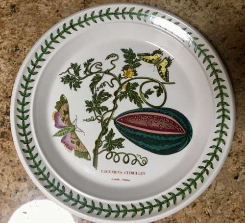 Set of 3 Port Meirion The Botanic Garden Wall Plates