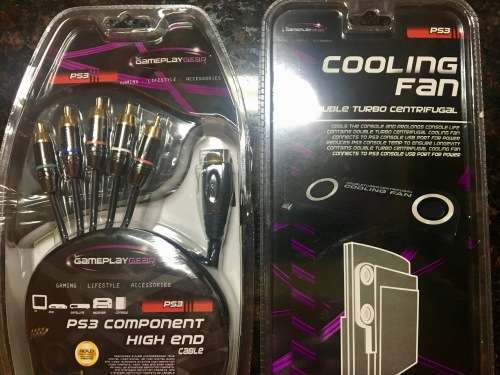 PS3 Component High End Cable PLUS Cooling Fan
