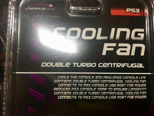 PS3 Component High End Cable PLUS Cooling Fan