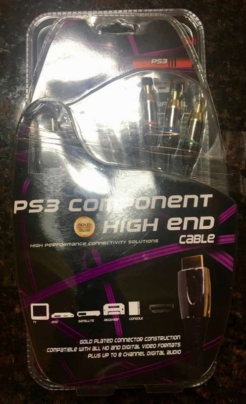 PS3 Component High End Cable PLUS Cooling Fan